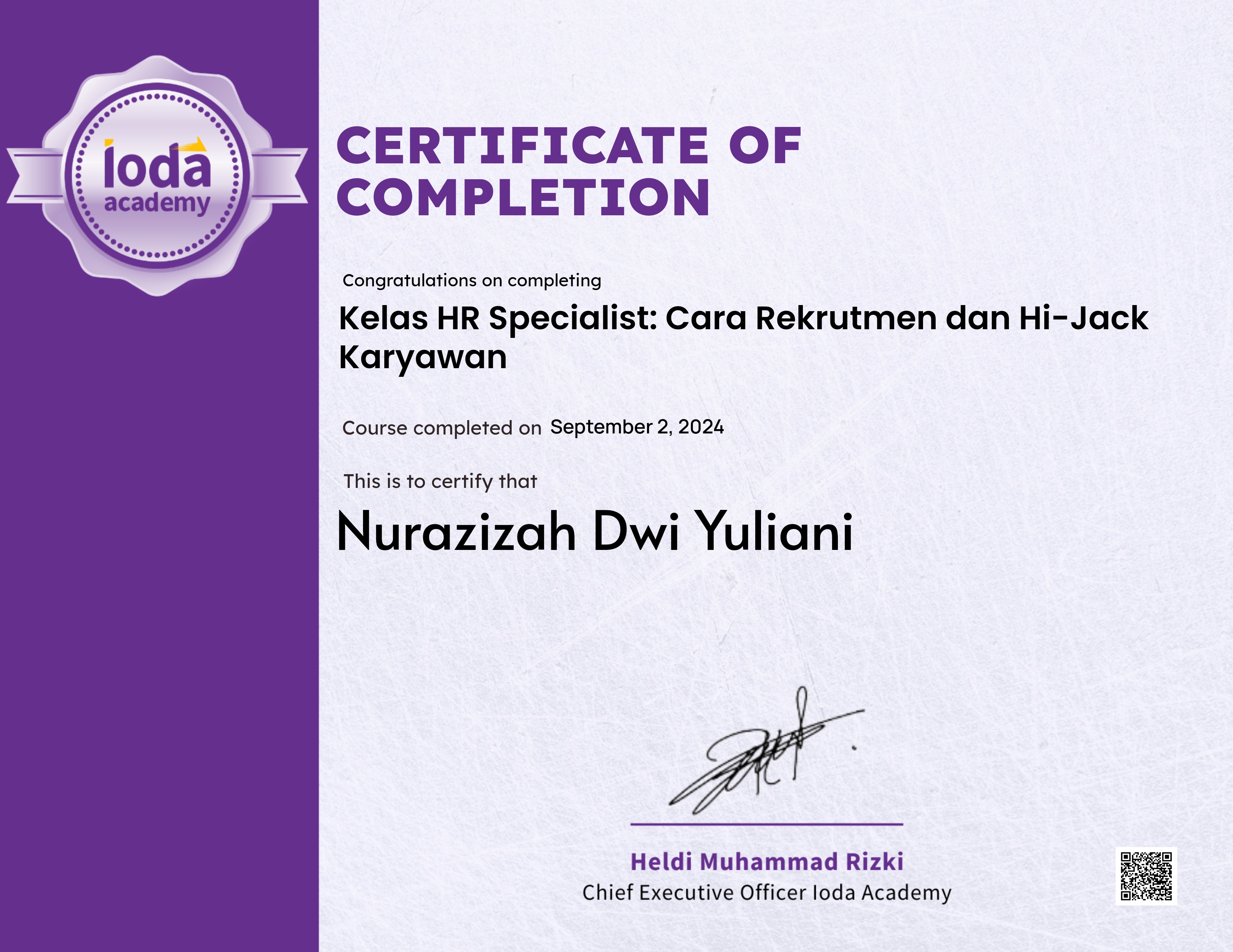 Kelas HR Specialist: Cara Rekrutmen dan Hi-Jack Karyawan