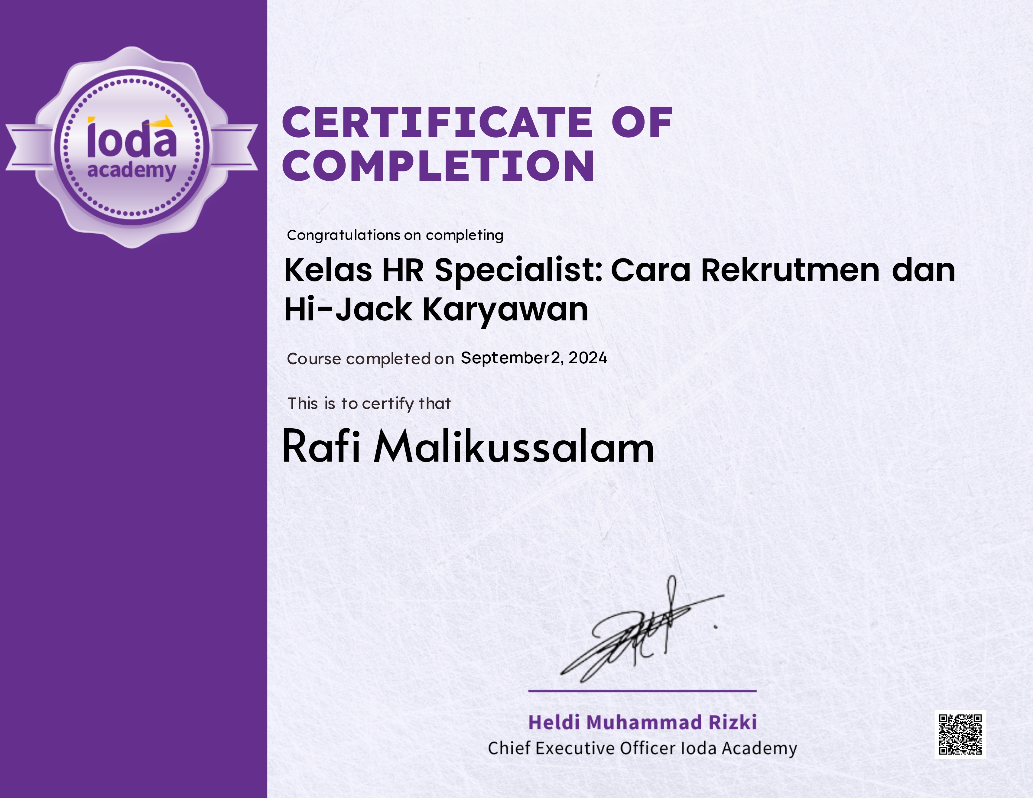 Kelas HR Specialist: Cara Rekrutmen dan Hi-Jack Karyawan